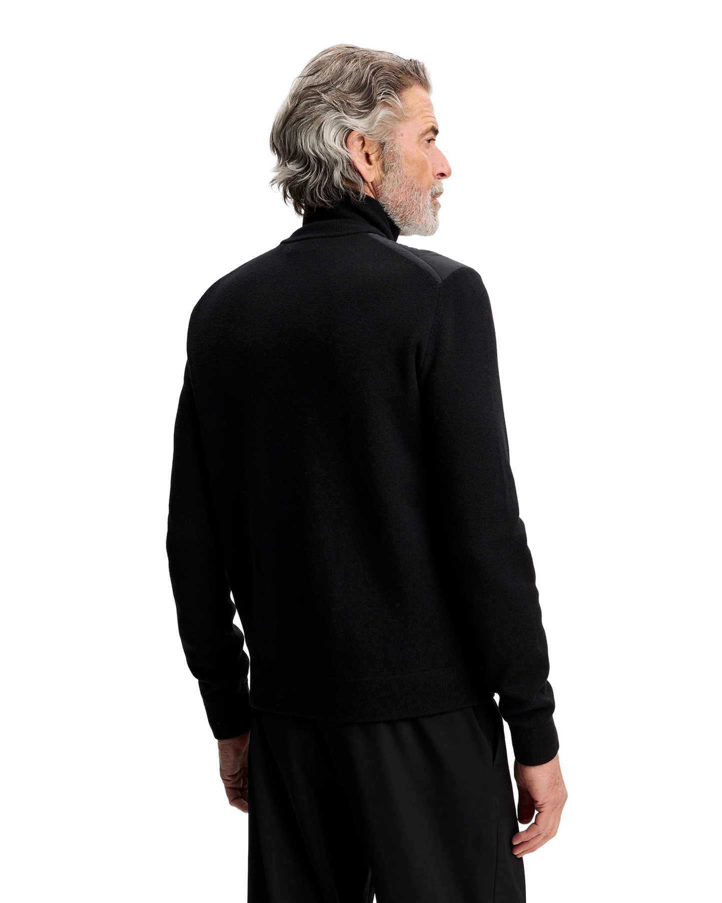 Boen Knit Hybrid Jacket Black
