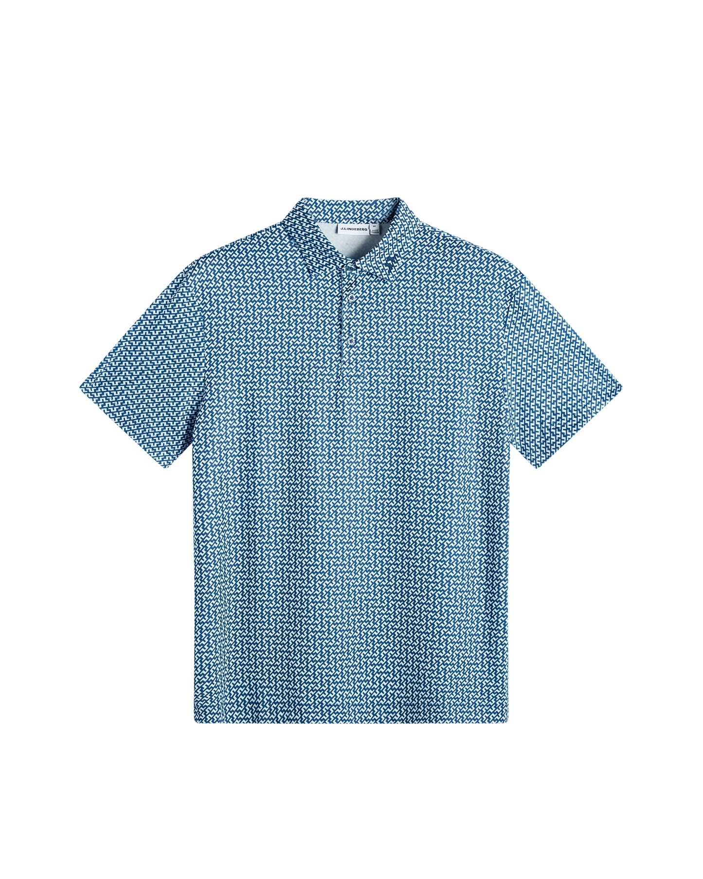 Bala Print Polo – Bias Bridge Estate Sky S