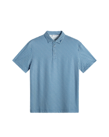 Bala Print Polo – Bias Bridge Estate Sky S