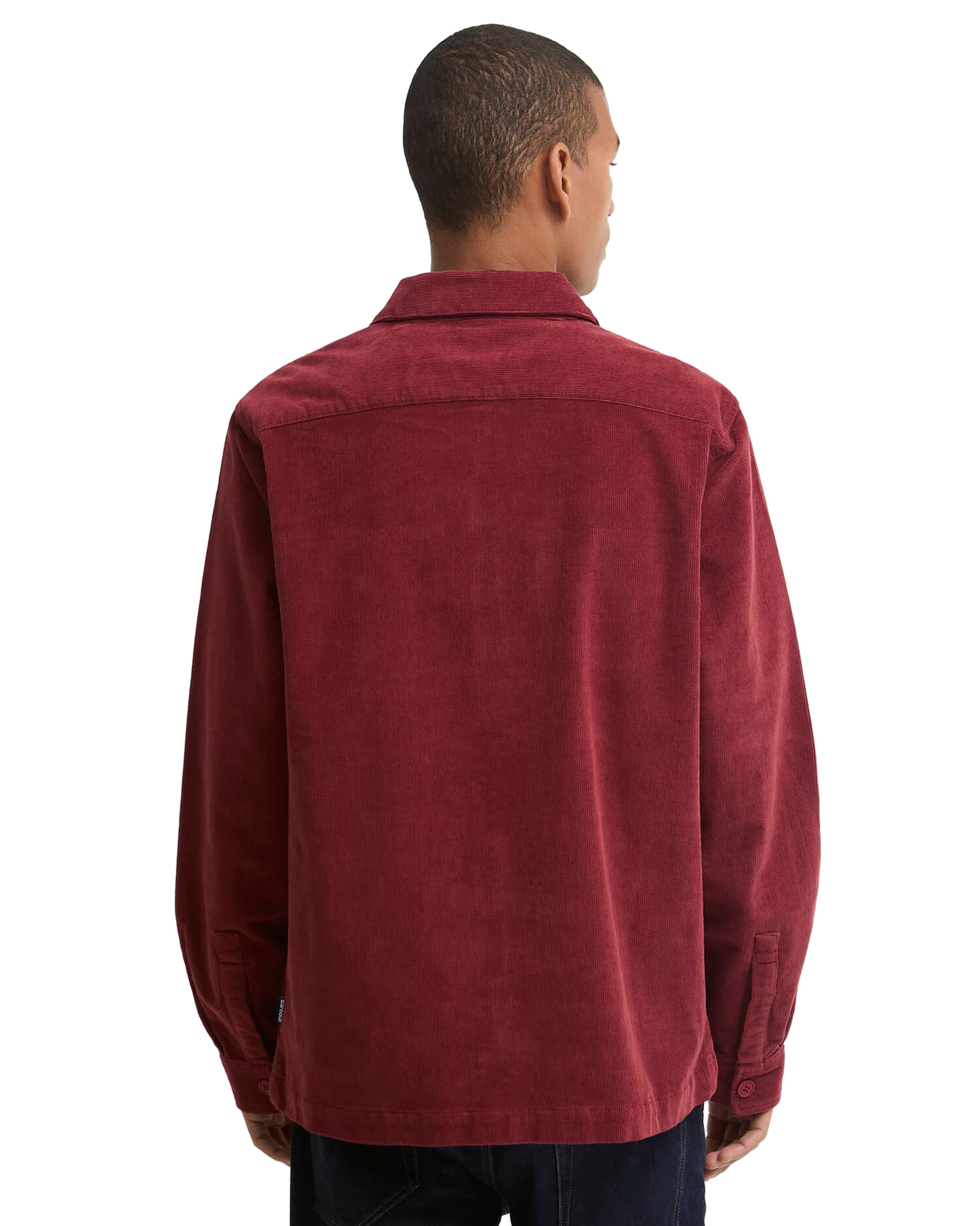 Tartan Trimmed Cord Overshirt Flerfarget