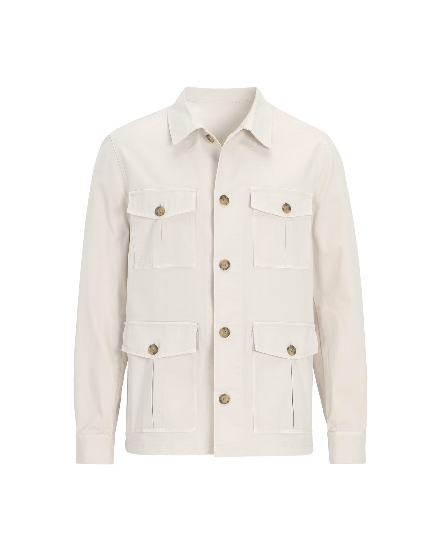 Oscar Jacobson Safari Shirt – White
