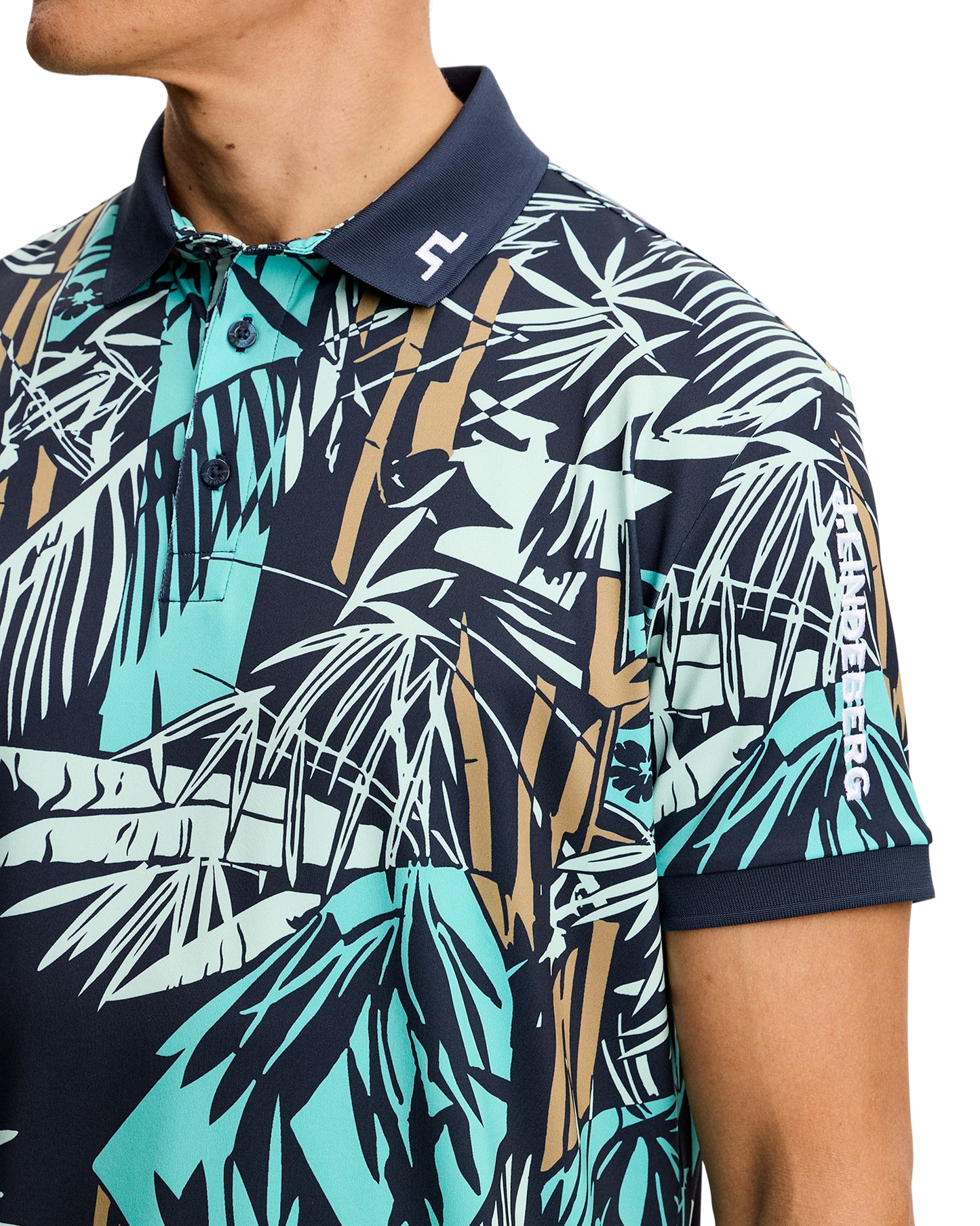Tour Tech Polo – Grove Navy L