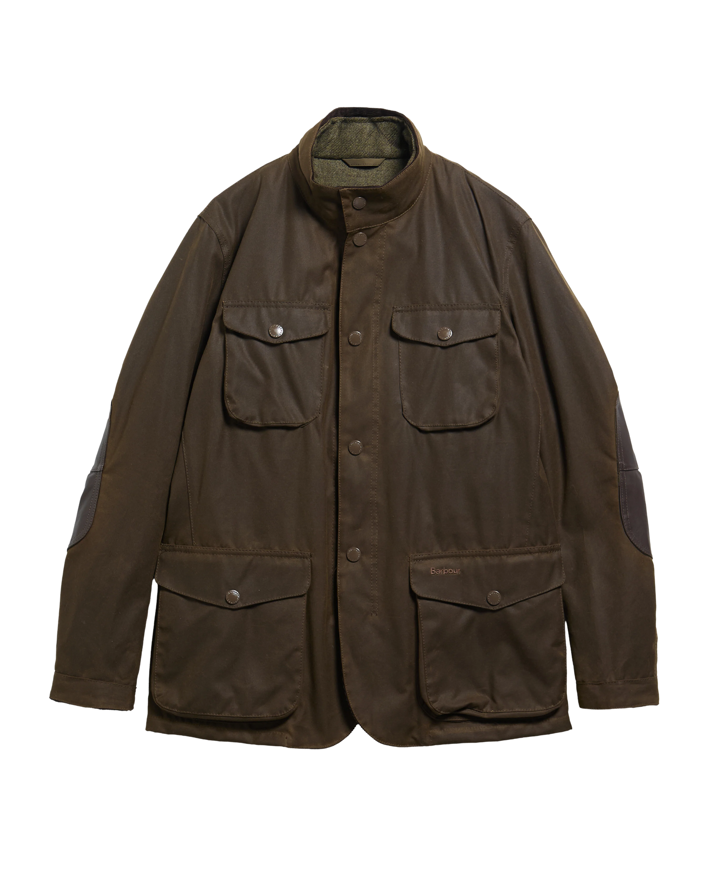 Ogston Waxed Jacket Olive