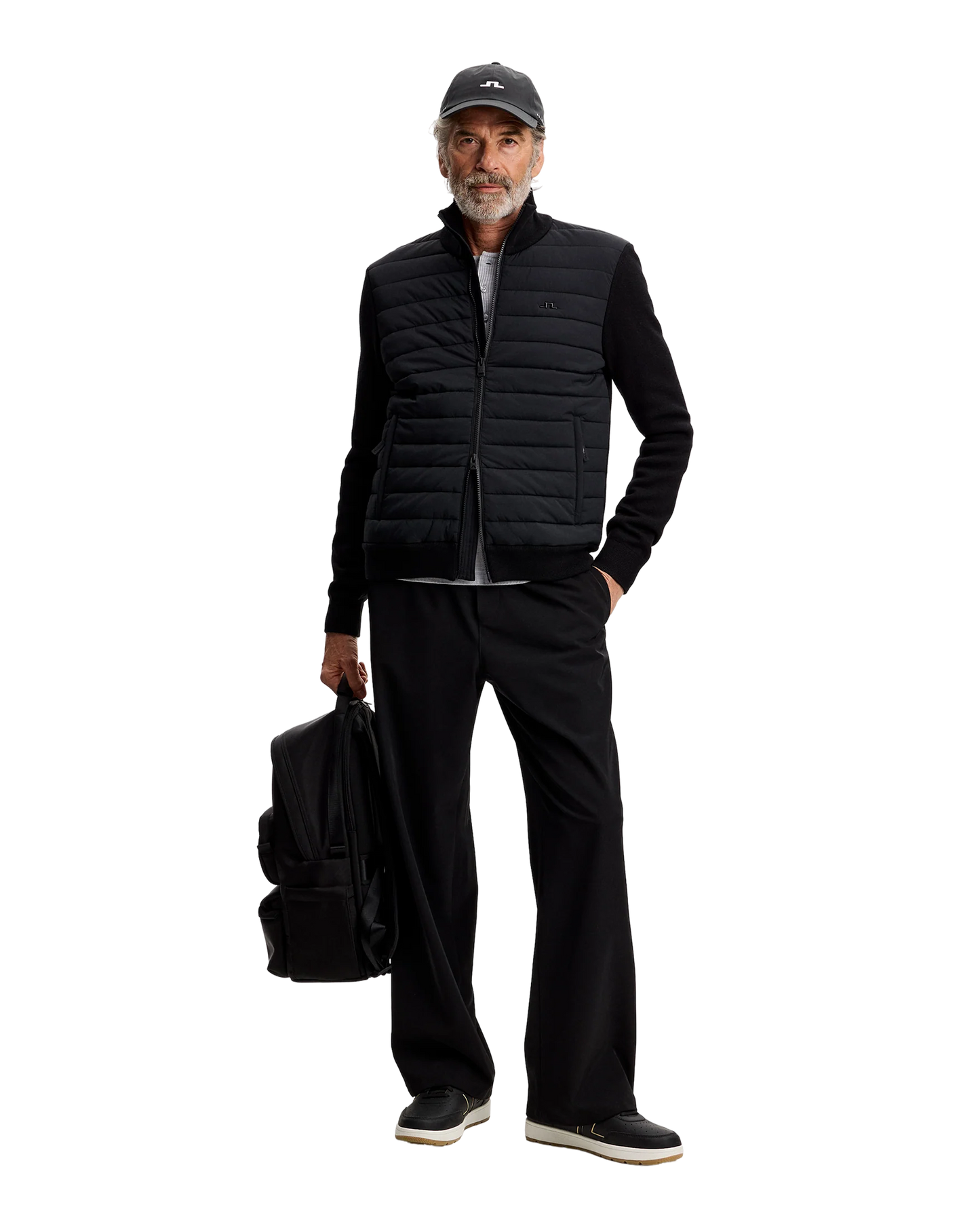 Boen Knit Hybrid Jacket Black