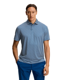 Bala Print Polo – Bias Bridge Estate Sky S