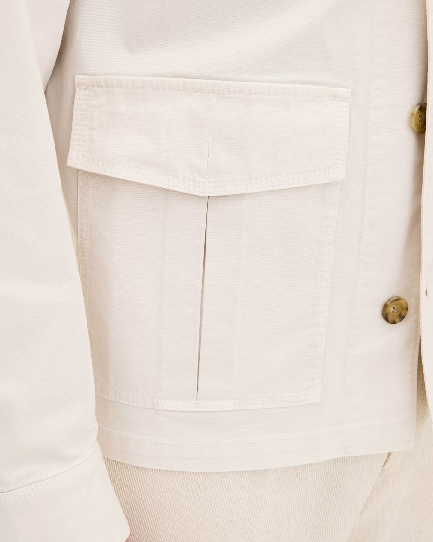 Oscar Jacobson Safari Shirt – White