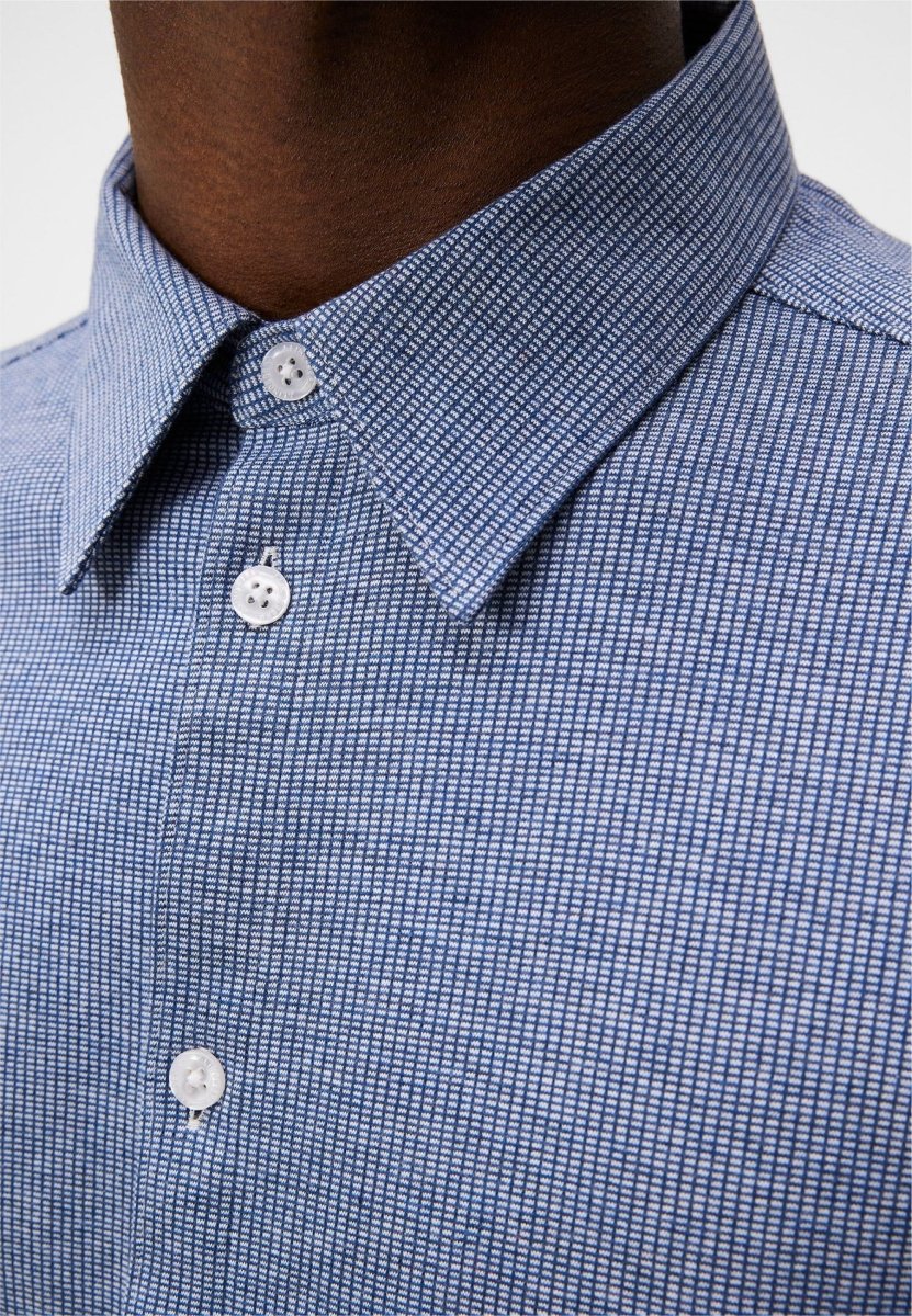 J.Lindeberg Marlon LS Jersey Slim Shirt - Mandy