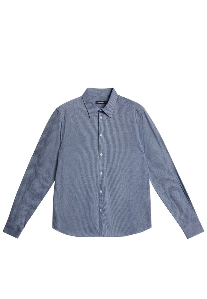 J.Lindeberg Marlon LS Jersey Slim Shirt - Mandy