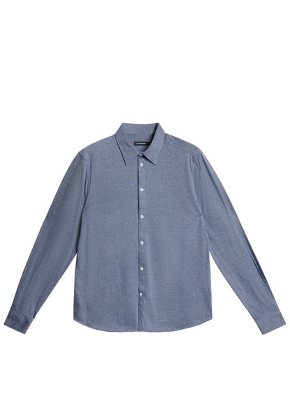J.Lindeberg Marlon LS Jersey Slim Shirt - Mandy