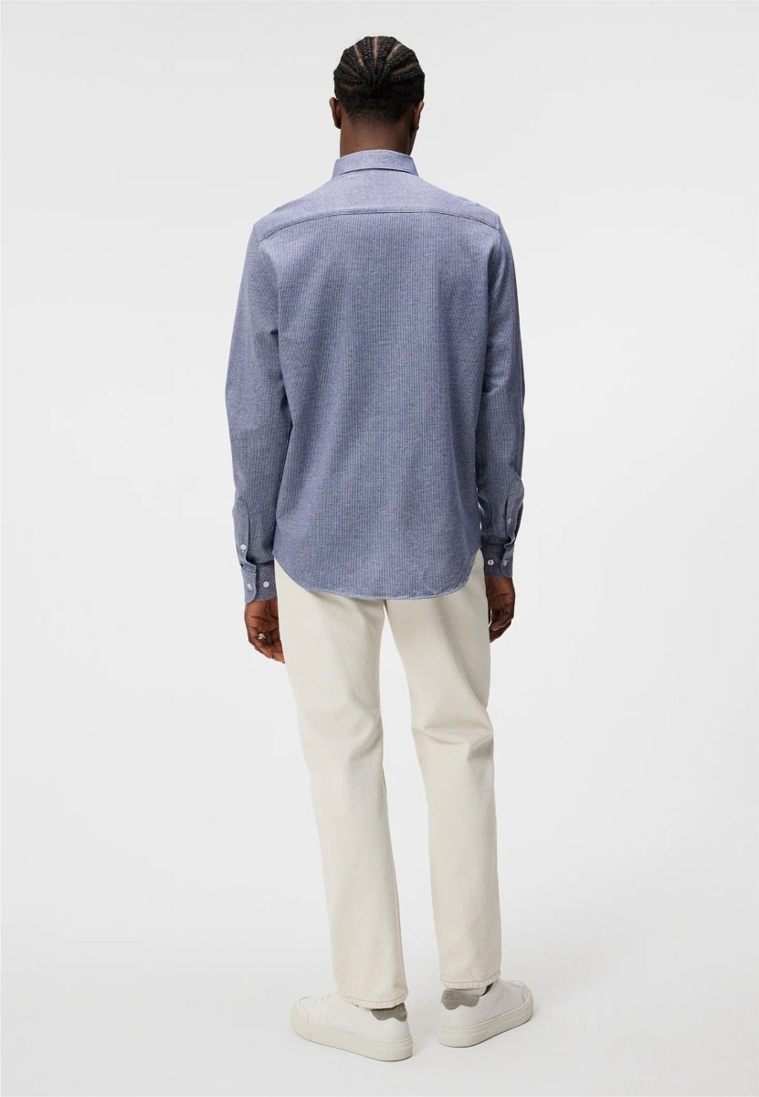 J.Lindeberg Marlon LS Jersey Slim Shirt - Mandy