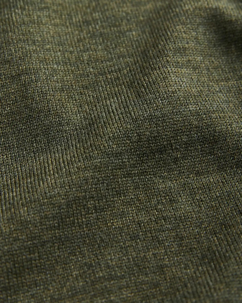 Morris Stockholm Merino John zip - Mandy