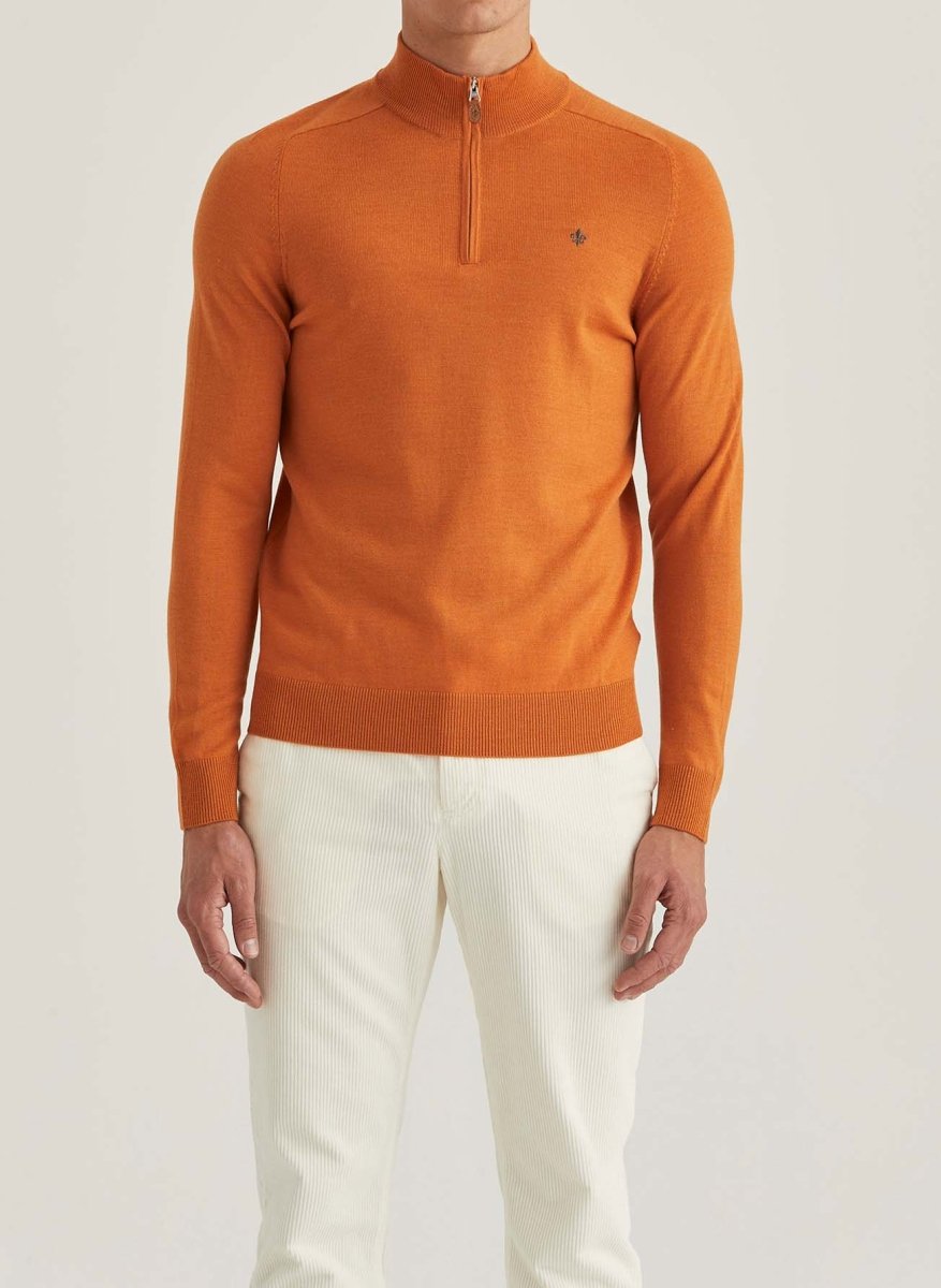 Morris Stockholm Merino john zip - Mandy