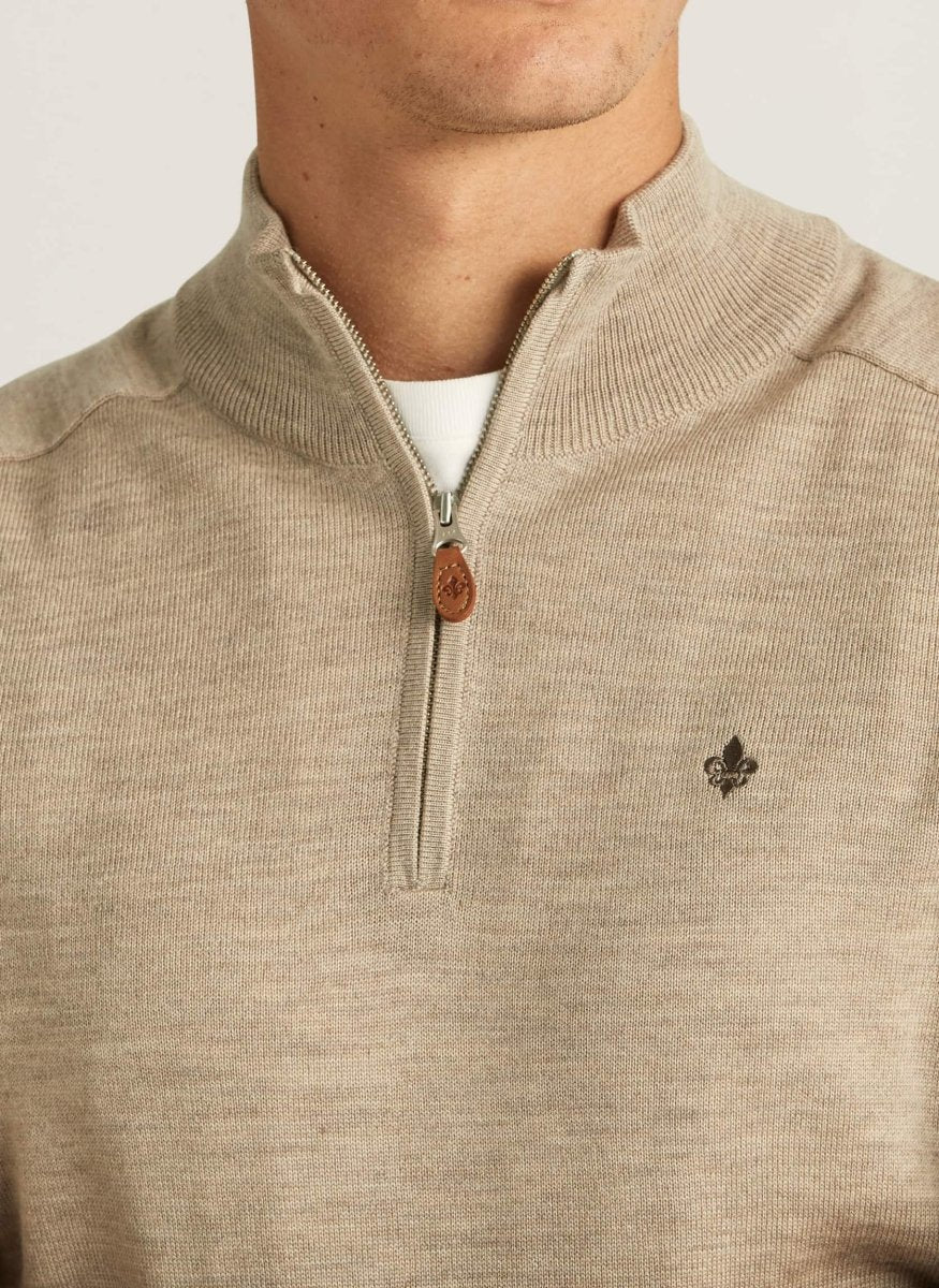 Morris Stockholm Merino John Zip - Mandy