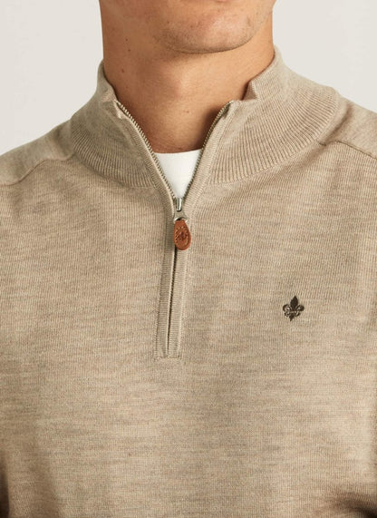 Morris Stockholm Merino John Zip - Mandy
