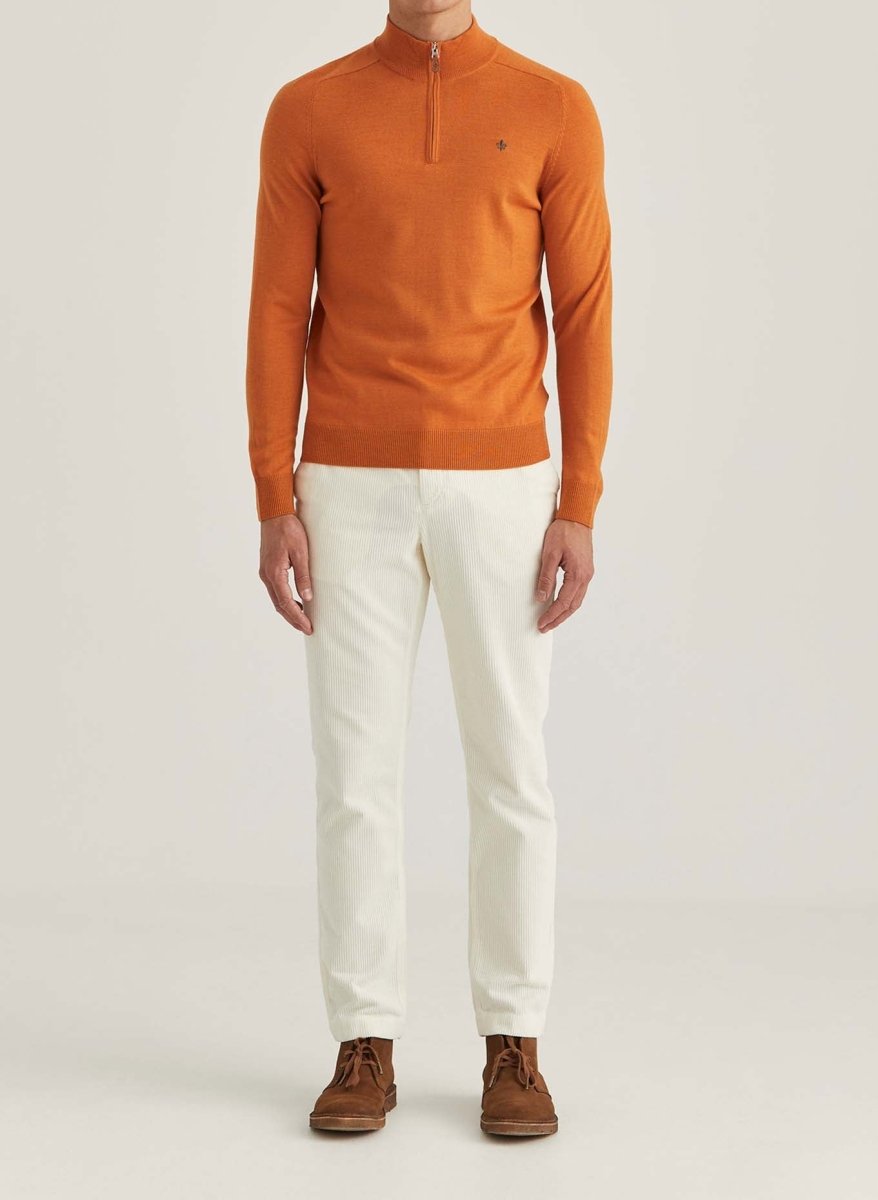 Morris Stockholm Merino john zip - Mandy