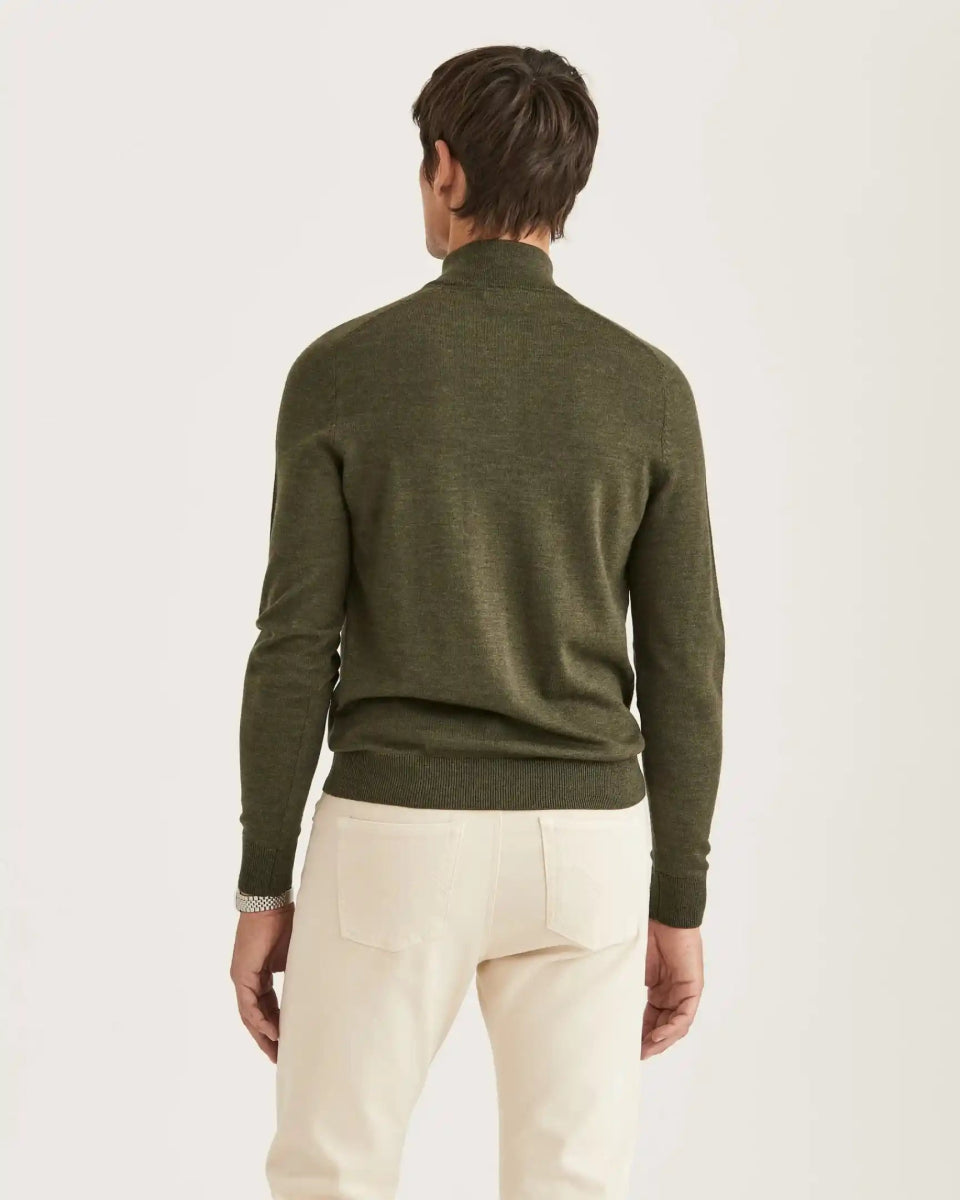 Morris Stockholm Merino John zip - Mandy