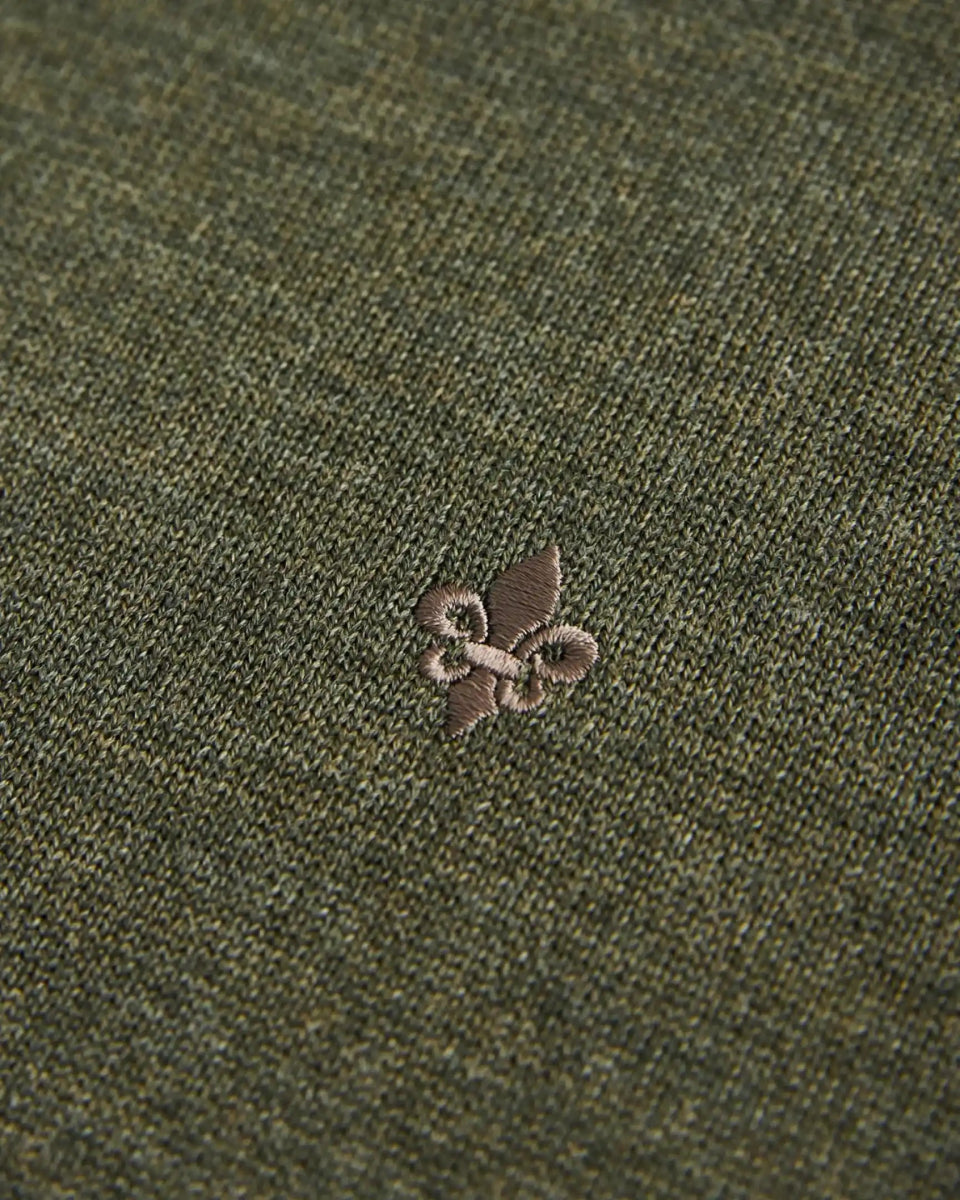 Morris Stockholm Merino John zip - Mandy