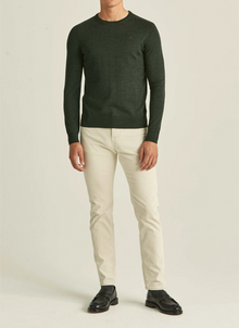 Morris Stockholm Merino Oneck - Mandy