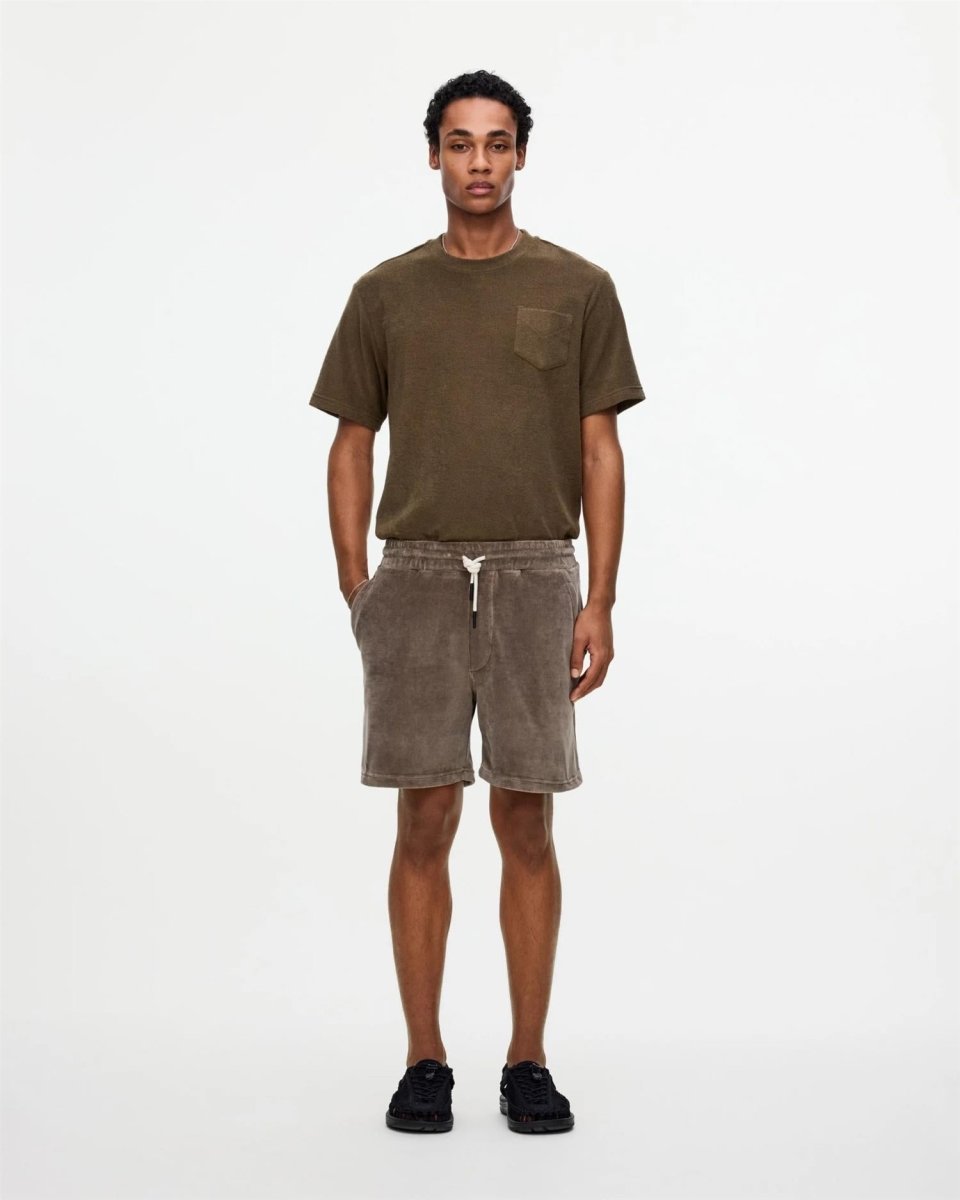 OAS Morel Velour Shorts - Mandy