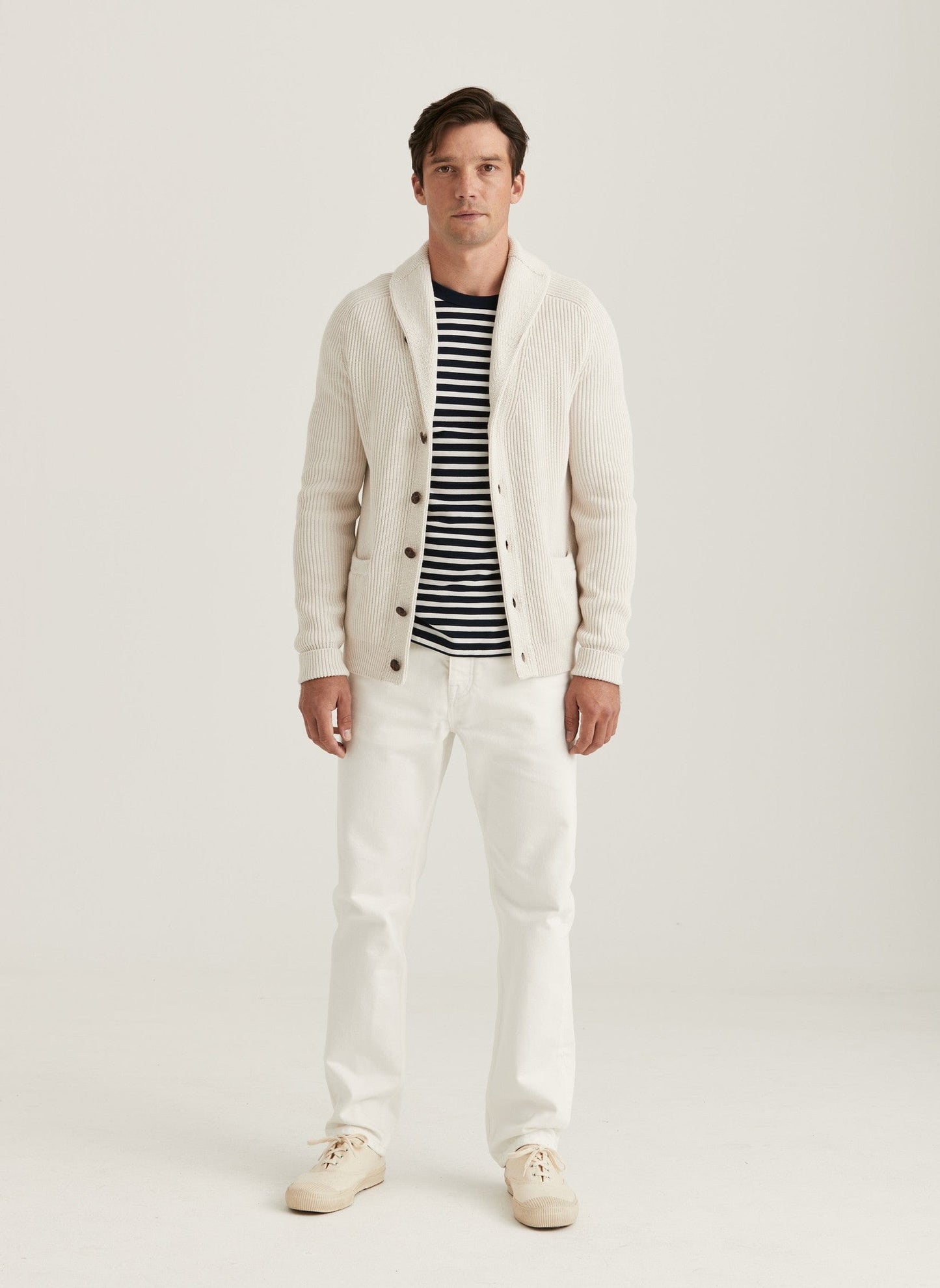 Morris Stockholm Genser Brayden Shawl Cardigan