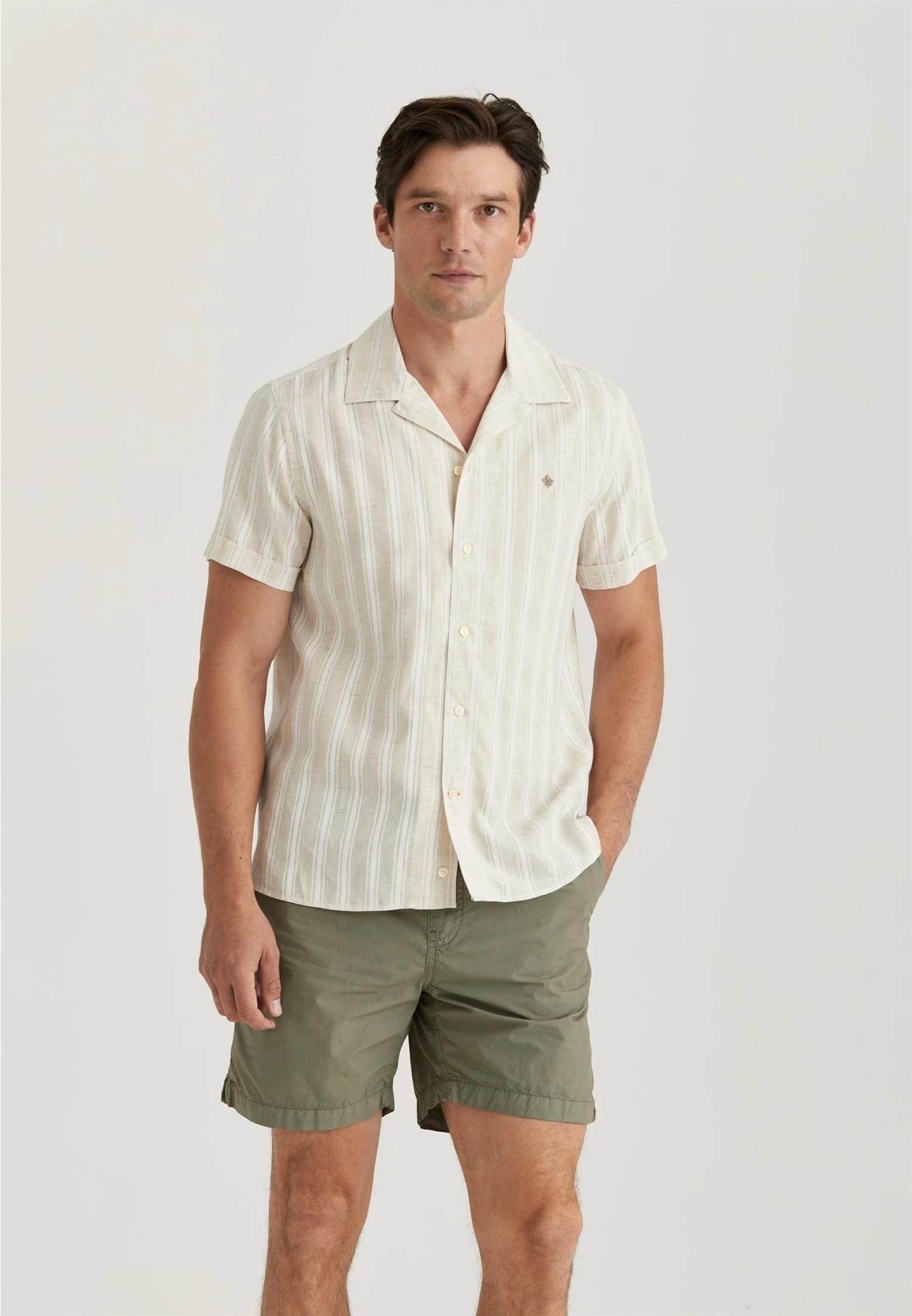 Bilde av Printed short sleeve shirt - Skjorte - Skjorte i Morris Stockholm