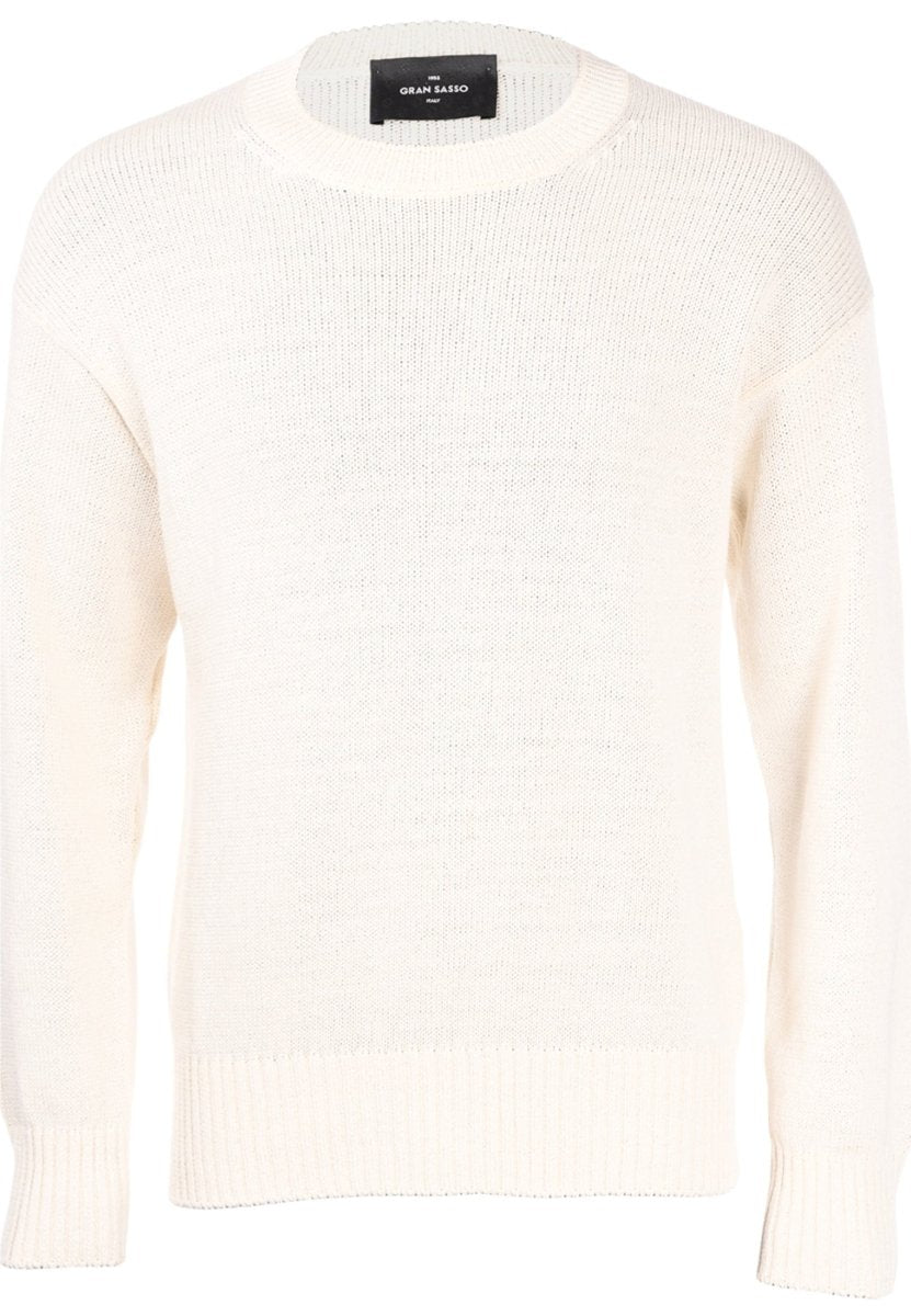 Gran Sasso Mouline' Crew Neck - Mandy
