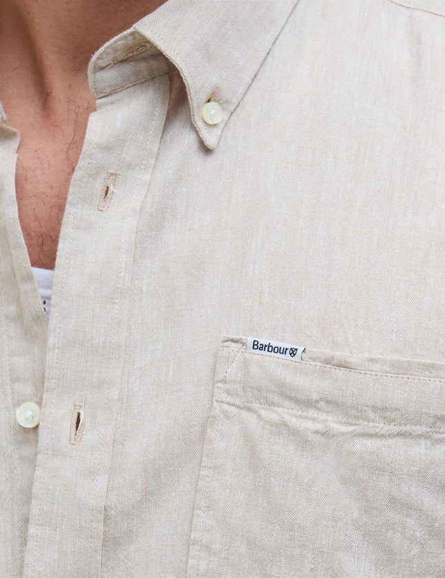 Barbour Nelson tailored shirt - Sand - Mandy