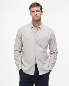 Barbour Nelson tailored shirt - Sand - Mandy