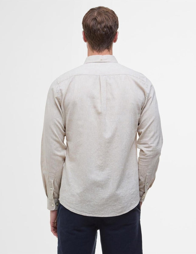Barbour Nelson tailored shirt - Sand - Mandy