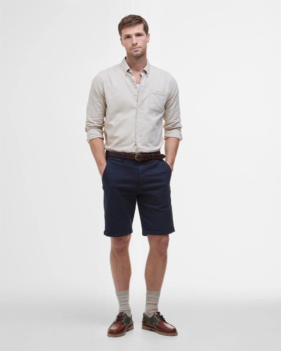 Barbour Nelson tailored shirt - Sand - Mandy