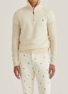 Morris Stockholm Newton half zip - Mandy