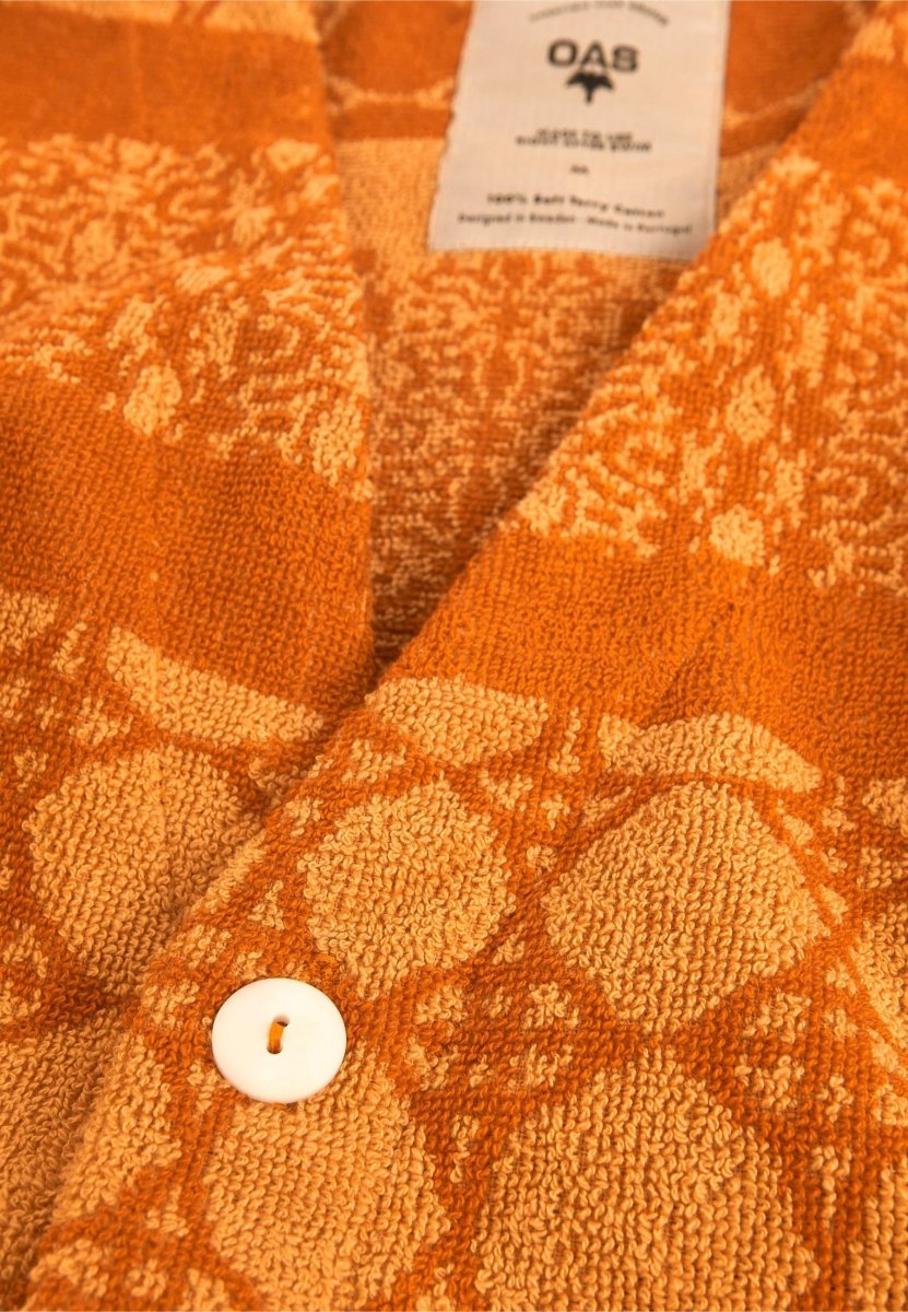 OAS Orange Ventura Terry Cardigan - Mandy