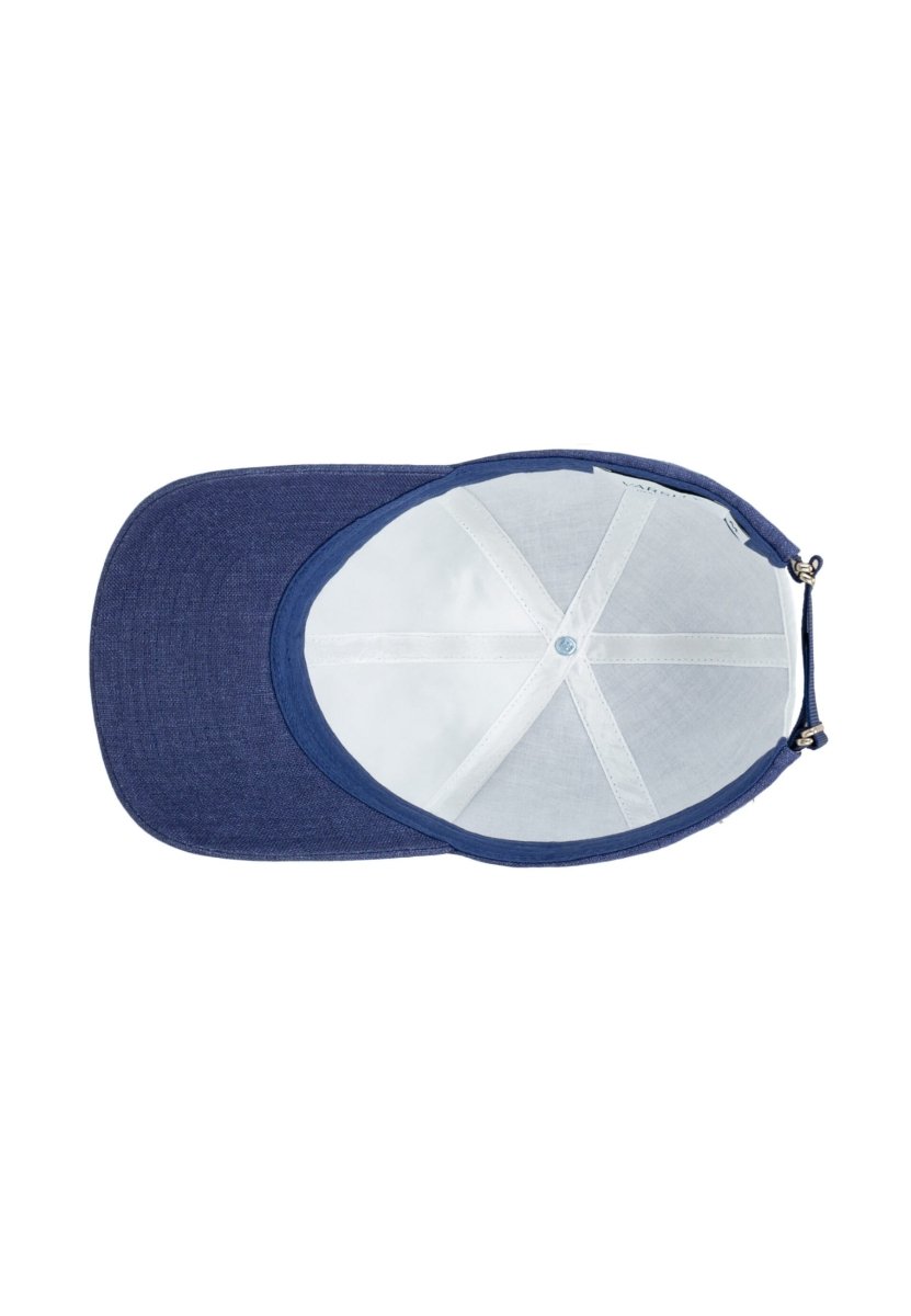 Varsity Headwear Oxford Blue Linen - Mandy