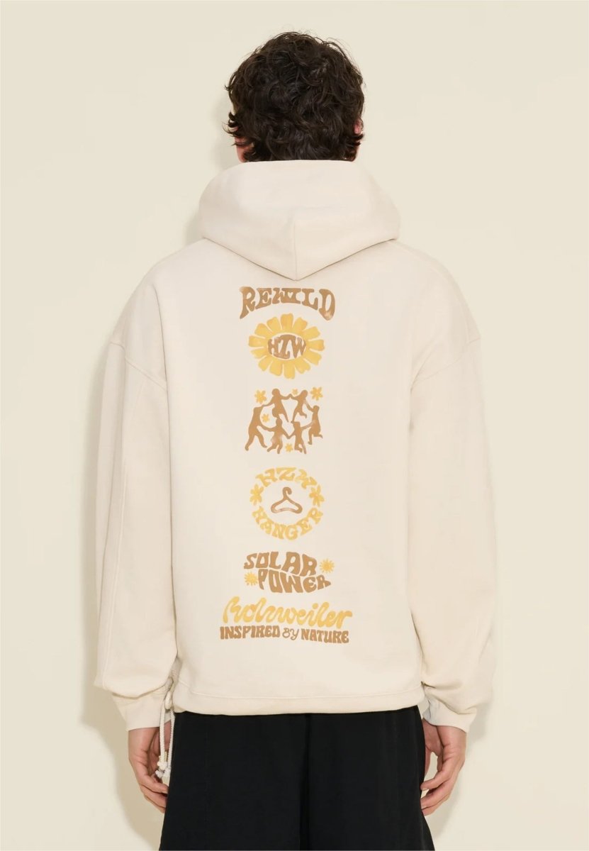 Holzweiler Paradise Logos Hoodie Ecru - Mandy