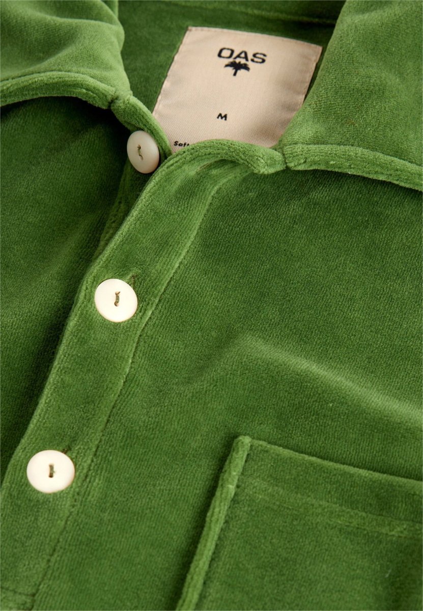 OAS Penny Green Girona Velour Shirt - Mandy