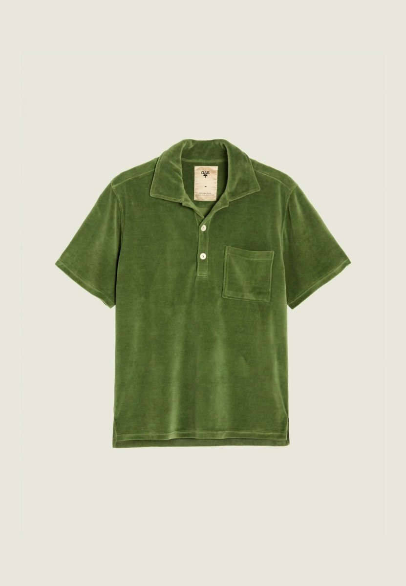 OAS Penny Green Girona Velour Shirt - Mandy