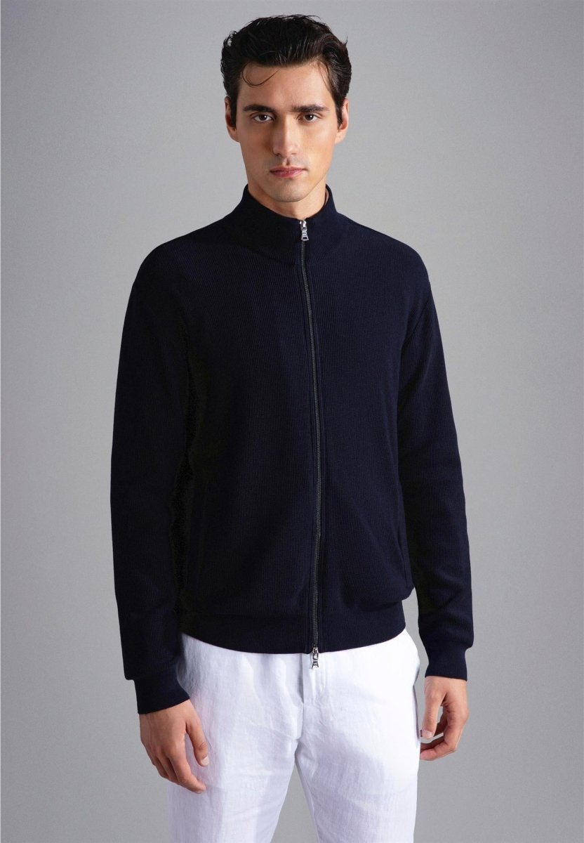 Paul & Shark Pima Cotton Riviera Full Zip - Mandy
