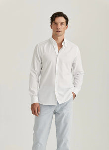 Morris Stockholm Pinpoint oxford shirt slim - Mandy