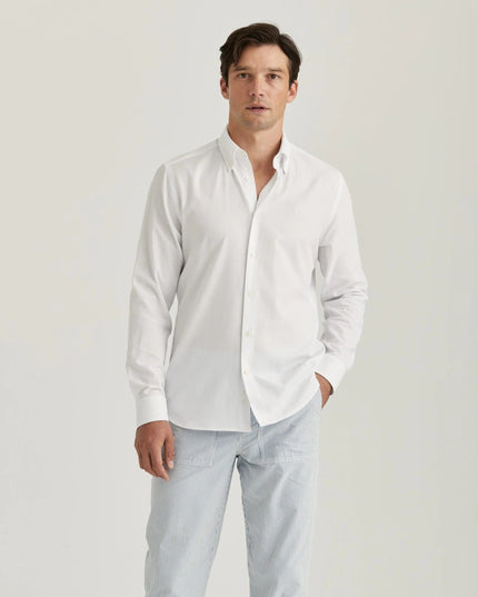 Morris Stockholm Pinpoint oxford shirt slim - Mandy