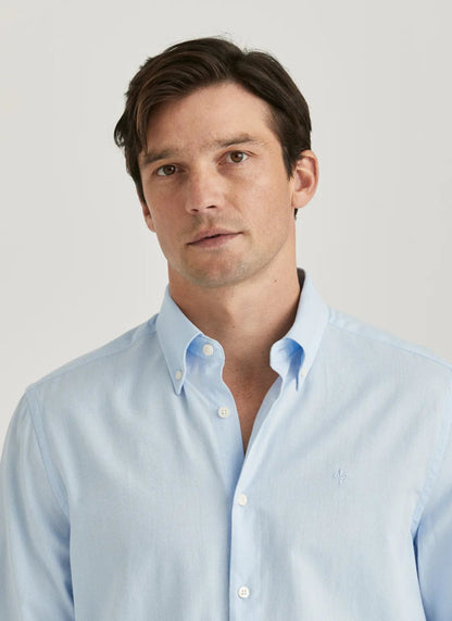 Morris Stockholm Pinpoint oxford shrit slim - Mandy