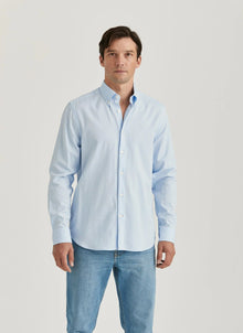 Morris Stockholm Pinpoint oxford shrit slim - Mandy
