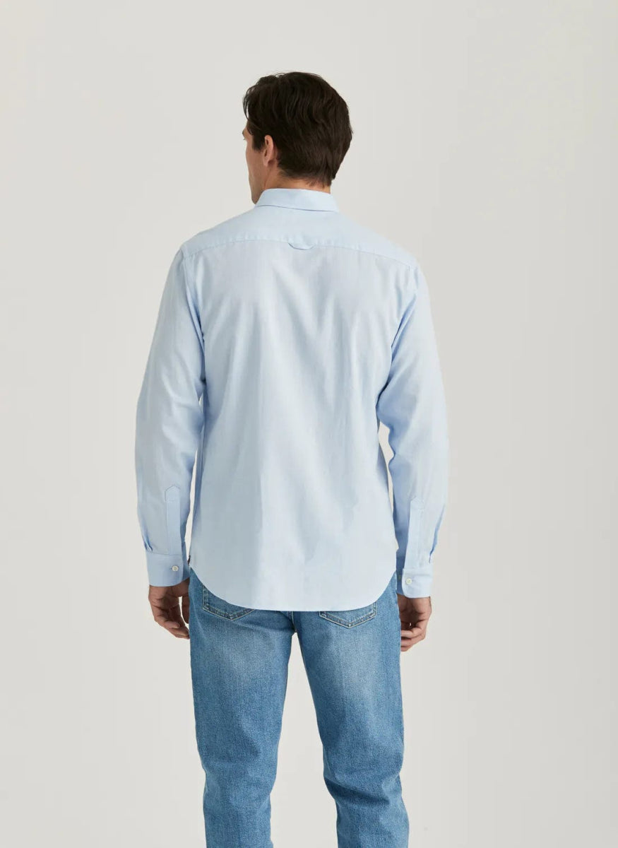 Morris Stockholm Pinpoint oxford shrit slim - Mandy