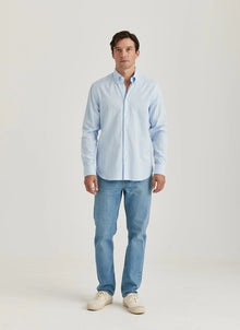 Morris Stockholm Pinpoint oxford shrit slim - Mandy