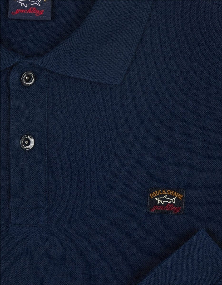 Paul & Shark Pique cotton polo - Mandy