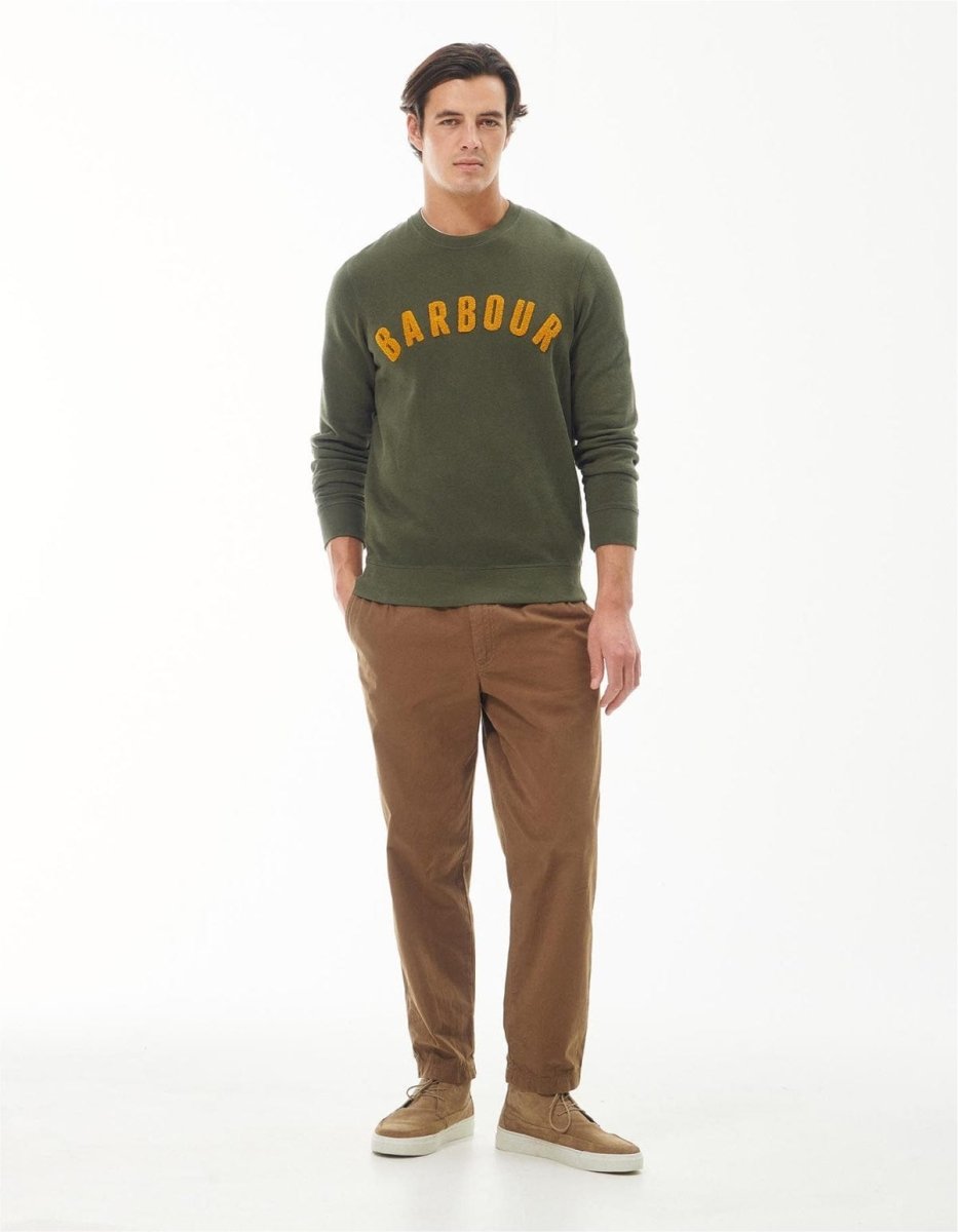 Barbour Prep logo crew - Mandy