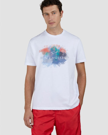 Paul & Shark Printed logo cotton jersey - Mandy