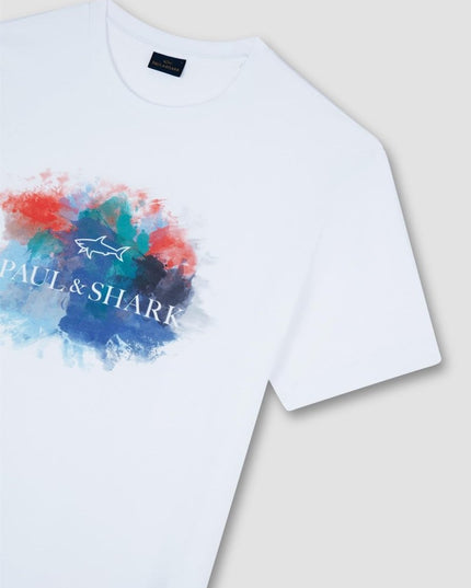 Paul & Shark Printed logo cotton jersey - Mandy