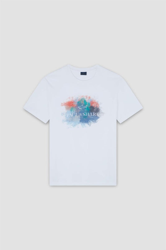 Paul & Shark Printed logo cotton jersey - Mandy