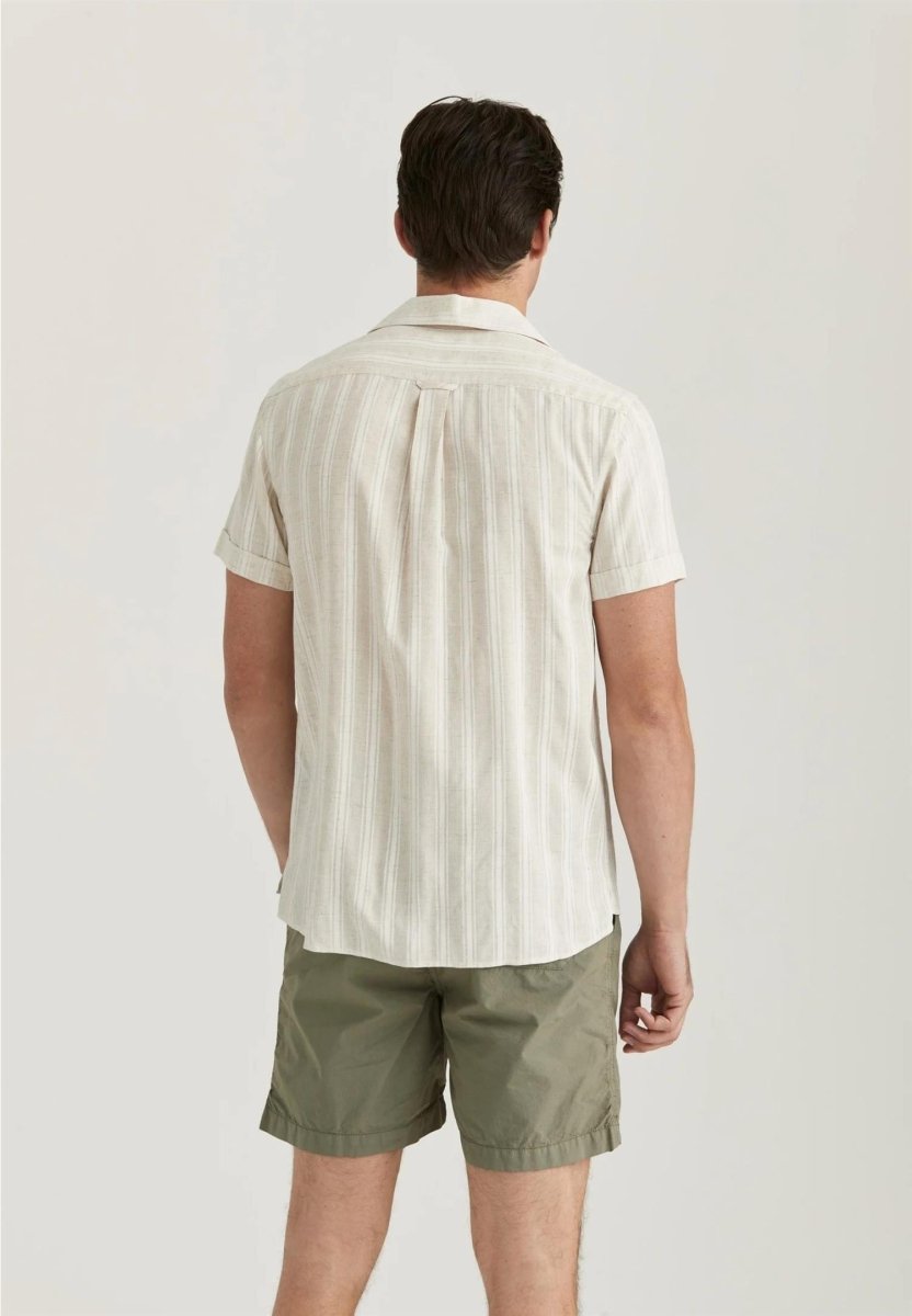 Morris Stockholm Printed short sleeve shirt - Mandy