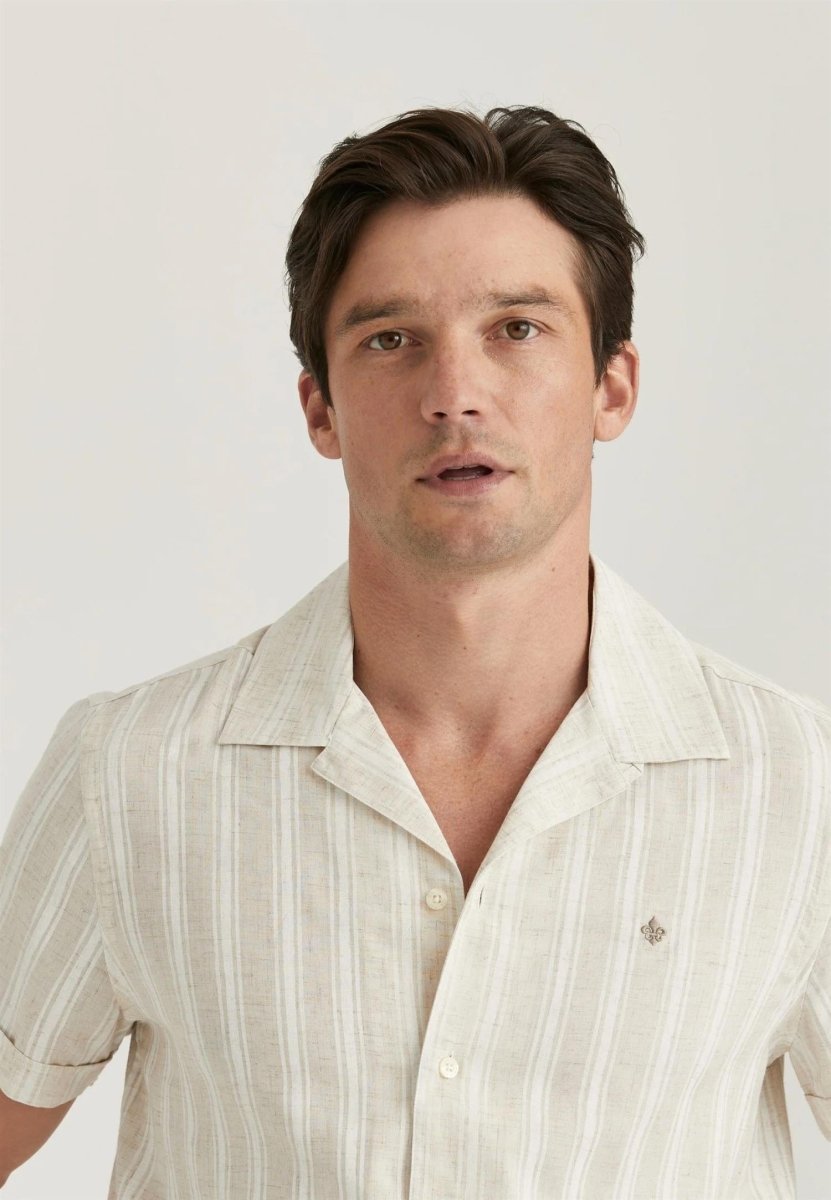 Morris Stockholm Printed short sleeve shirt - Mandy